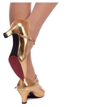 Взуття для бальних танців жіноче Zelart Стандарт DN-3691 38 Золотий (06363070) фото №9