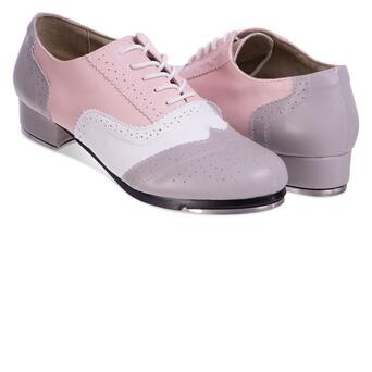 Туфлі для степу та чечітки Zelart DN-3684 40 Сіро-рожевий (06363071) фото №2