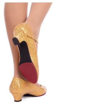 Взуття для бальних танців жіноче Zelart Стандарт DN-3692 Zelart 37 Золотий (06363067) фото №9