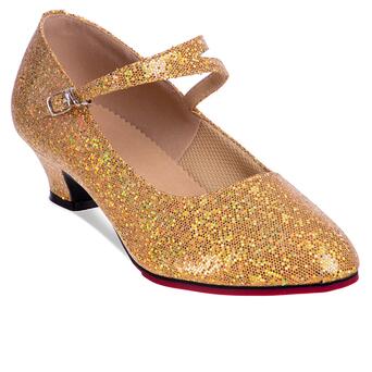 Взуття для бальних танців жіноче Zelart Стандарт DN-3692 Zelart 37 Золотий (06363067) фото №1