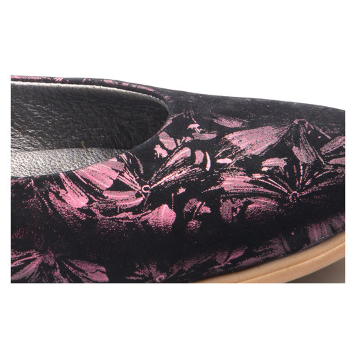 Туфлі Theo Leo RN762 36 23.5 см Чорно-фіолетові фото №4