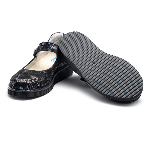 Туфлі Theo Leo RN960 35 22.5 см Чорно-сірі фото №5