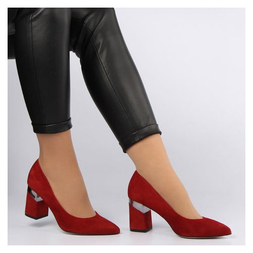 Жіночі туфлі на підборах Bravo Moda 196056, Червоний, 38, 2999860385533 фото №2