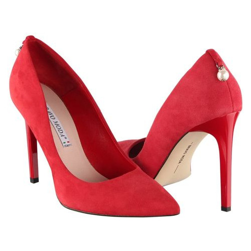 Жіночі туфлі на підборах Bravo Moda 1527 - 2, Червоний, 40, 2973310131079 фото №4