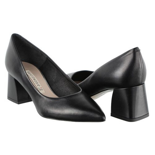 Жіночі туфлі на підборах Bravo Moda 197356, Чорний, 40, 2999860473155 фото №4