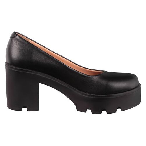 Жіночі туфлі на підборах Lottini 22352, Чорний, 37, 2956370009489 фото №6