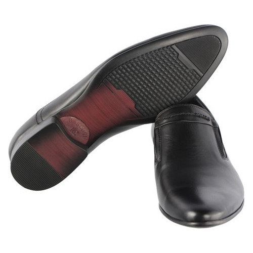 Чоловічі класичні туфлі Basconi 201255, Чорний, 37, 2973310040449 фото №1