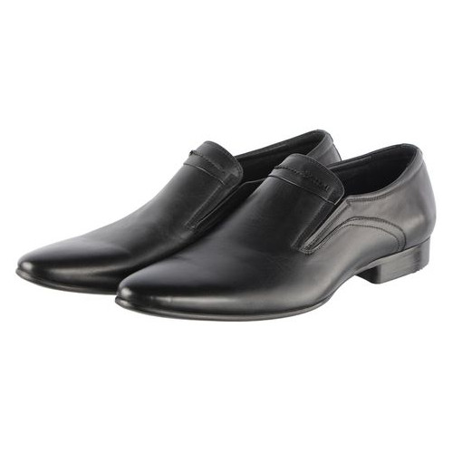 Чоловічі класичні туфлі Basconi 201255, Чорний, 37, 2973310040449 фото №3