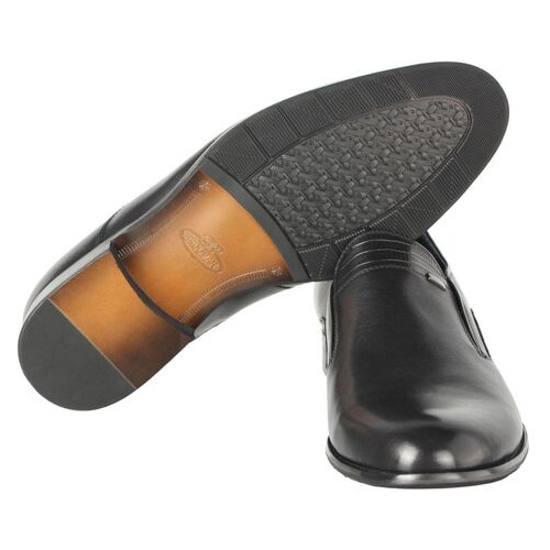 Чоловічі класичні туфлі Brooman 196464, Чорний, 44, 2999860413809 фото №1
