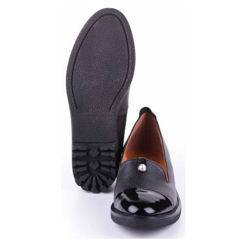 Жіночі туфлі на низькому ходу Geronea 195082, Чорний, 40, 2999860288605 фото №5