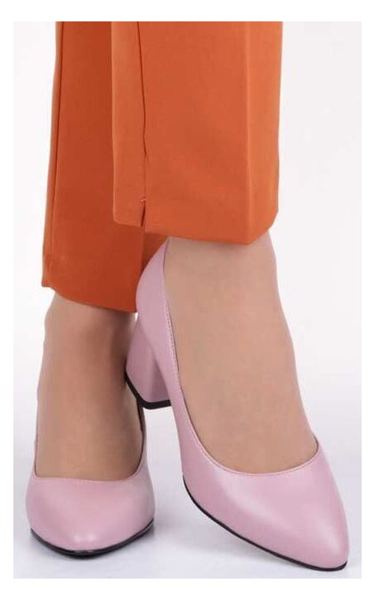 Жіночі туфлі на підборах Geronea 195164, Рожевий, 40, 2999860295641 фото №4