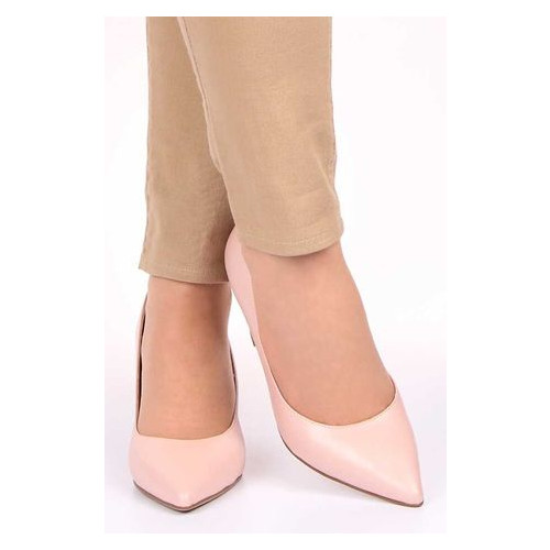 Жіночі туфлі на підборах Geronea 195190, Рожевий, 39, 2999860302080 фото №9