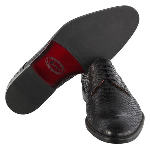 Чоловічі класичні туфлі Conhpol 5307, Чорний, 40, 2973310046373 фото №4