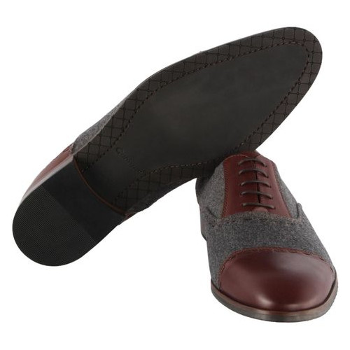 Чоловічі класичні туфлі Conhpol 6064, Коричневий, 42, 2973310047769 фото №3