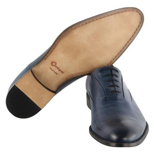 Мужские классические туфли Conhpol 6753, Синий, 43, 2973310081022 фото №4