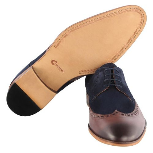 Чоловічі класичні туфлі Conhpol 5769, Синій, 42, 2973310047288 фото №1