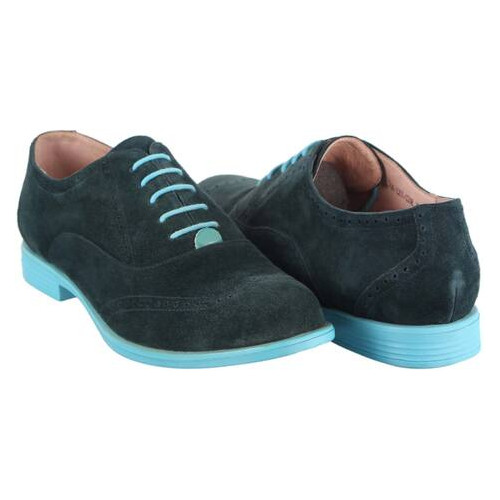 Жіночі туфлі на низькому ходу Deenoor 538 - 06, Зелений, 38, 2956370017385 фото №4