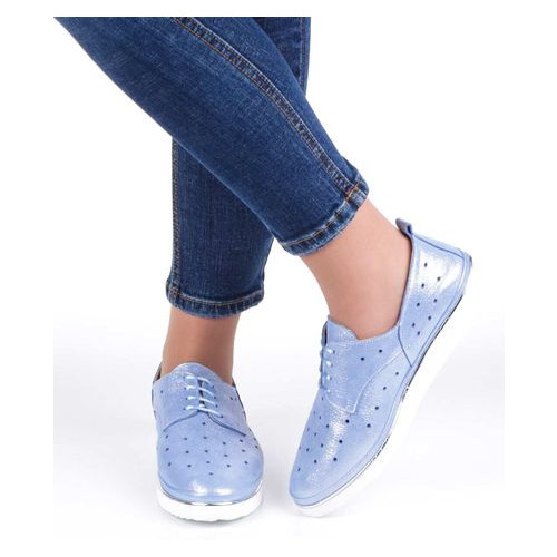 Жіночі туфлі на платформі Mario Muzi 52047, Блакитний, 36, 2973310192346 фото №2