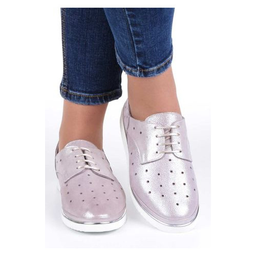 Жіночі туфлі на платформі Mario Muzi 52048, Срібло, 37, 2973310192407 фото №5