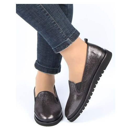 Жіночі туфлі на низькому ходу Mario Muzi 704118, Сірий, 37, 2999860350012 фото №5