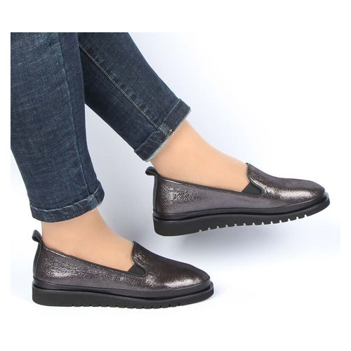 Жіночі туфлі на низькому ходу Mario Muzi 704118, Сірий, 37, 2999860350012 фото №2
