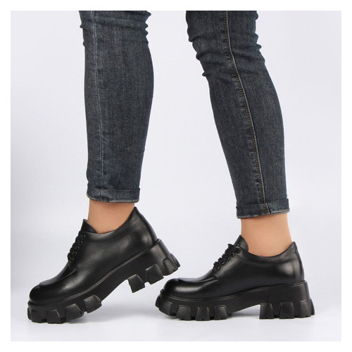 Жіночі туфлі на платформі Tucino 196039, Чорний, 36, 2999860384666 фото №5