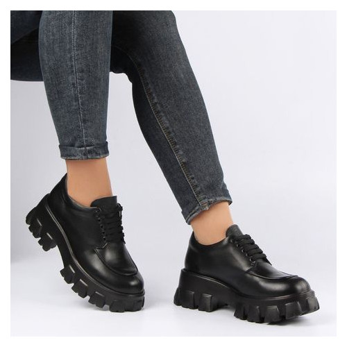 Жіночі туфлі на платформі Tucino 196039, Чорний, 36, 2999860384666 фото №3