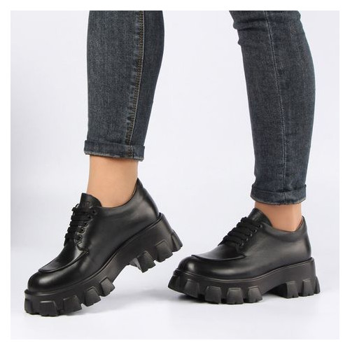 Жіночі туфлі на платформі Tucino 196039, Чорний, 36, 2999860384666 фото №4