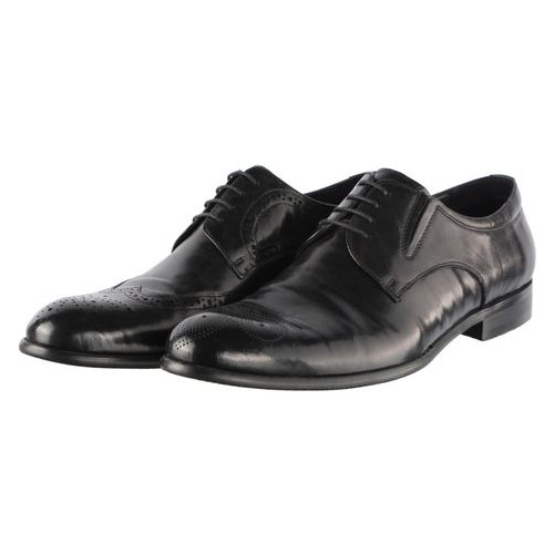 Чоловічі класичні туфлі Cosottinni 15457, Чорний, 39, 2973310081930 фото №4