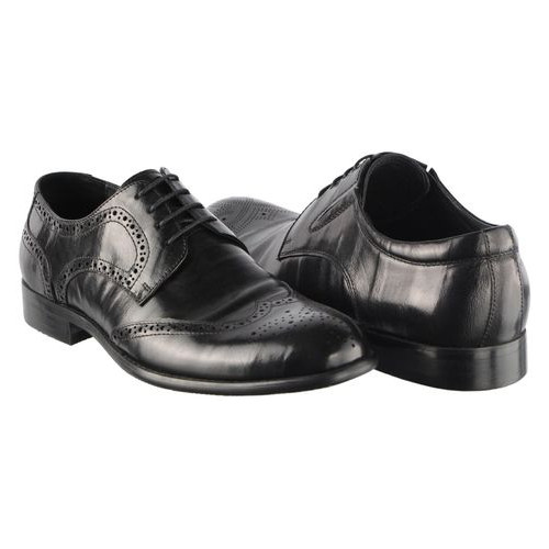 Чоловічі класичні туфлі Cosottinni 15457, Чорний, 39, 2973310081930 фото №5