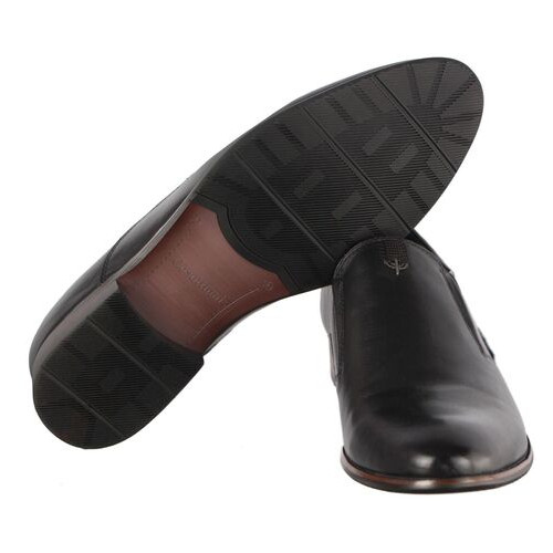 Чоловічі класичні туфлі Cosottinni 196338, Чорний, 45, 2999860406221 фото №2