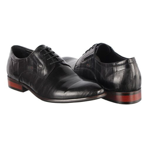 Чоловічі класичні туфлі Cosottinni 196343, Чорний, 43, 2999860406542 фото №3