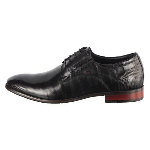 Чоловічі класичні туфлі Cosottinni 196343, Чорний, 43, 2999860406542 фото №5