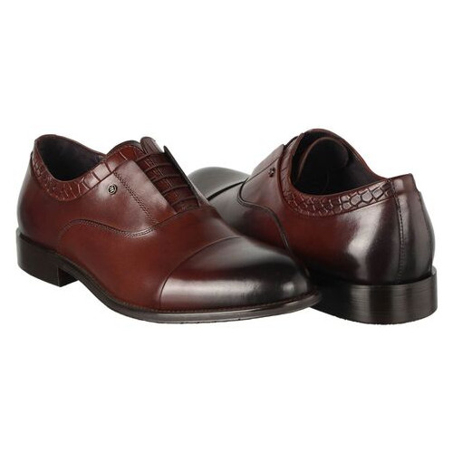 Чоловічі класичні туфлі Cosottinni 196476, Коричневий, 43, 2999860414578 фото №2