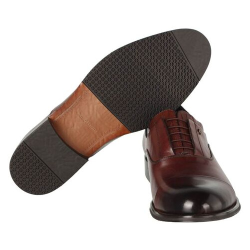 Чоловічі класичні туфлі Cosottinni 196476, Коричневий, 43, 2999860414578 фото №3