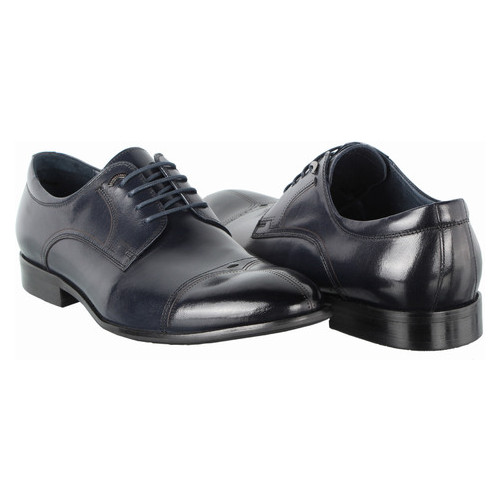 Чоловічі класичні туфлі Cosottinni 197402, Синій, 42, 2999860476118 фото №1