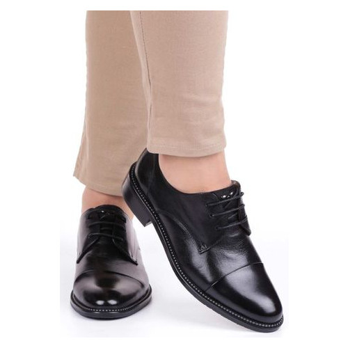 Жіночі туфлі на низькому ходу Anemone 195087, Чорний, 39, 2999860288872 фото №5