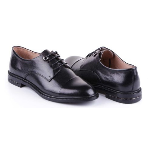 Жіночі туфлі на низькому ходу Anemone 19965, Чорний, 37, 2999860283013 фото №8