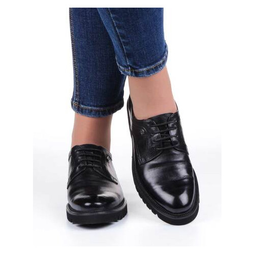 Женские туфли на низком ходу Anemone 6231, Черный, 36, 2956370018221 фото №2