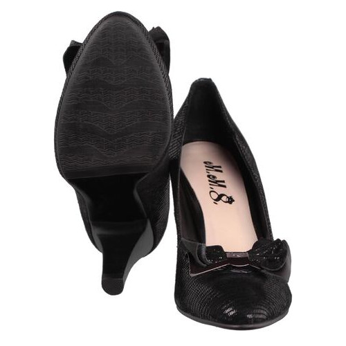 Жіночі туфлі на підборах MM8 6619 - 200, Чорний, 36, 2956370012021 фото №7