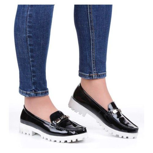 Жіночі туфлі на низькому ходу Vigotti 022, Чорний, 35, 2956370013608 фото №3