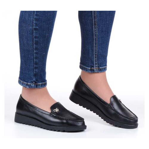 Женские туфли на низком ходу Vigotti 6527 - 2, Черный, 36, 2956370018450 фото №8