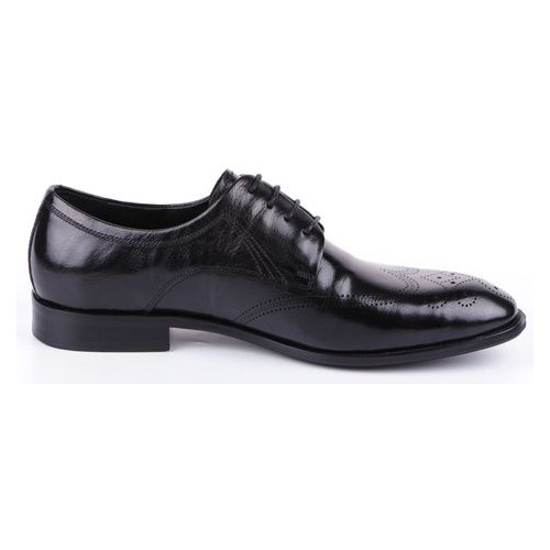 Чоловічі класичні туфлі Bazallini 195045, Чорний, 39, 2999860285161 фото №4
