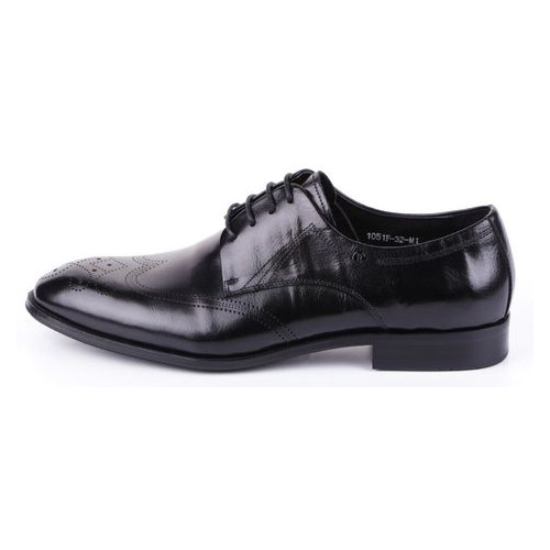 Чоловічі класичні туфлі Bazallini 195045, Чорний, 39, 2999860285161 фото №5