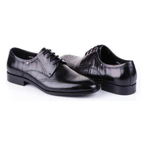 Чоловічі класичні туфлі Bazallini 195045, Чорний, 39, 2999860285161 фото №1