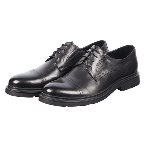 Чоловічі класичні туфлі Bazallini 195429, Чорний, 43, 2999860337518 фото №4