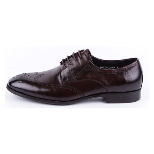 Чоловічі класичні туфлі Bazallini 19776, Бордовий, 45, 2964340268804 фото №2