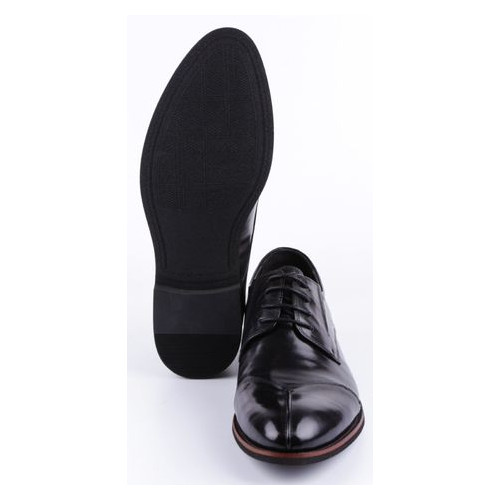 Чоловічі класичні туфлі Bazallini 19778, Чорний, 41, 2964340268972 фото №3