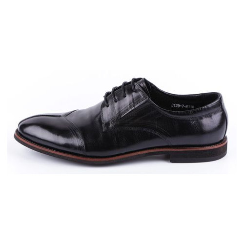 Чоловічі класичні туфлі Bazallini 19778, Чорний, 41, 2964340268972 фото №1