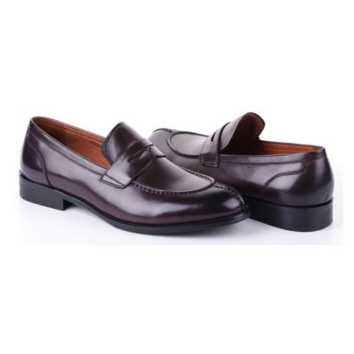 Чоловічі класичні туфлі Lido Marinozzi 11029, Коричневий, 43, 2999860290363 фото №6